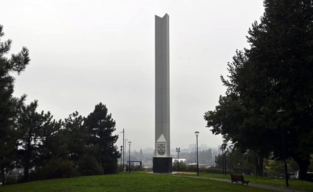 Obnovljen obelisk kod Brankovog mosta FOTO