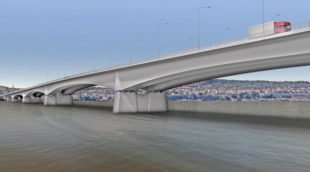 Kako bi mogao da izgleda most na Adi Huji? FOTO