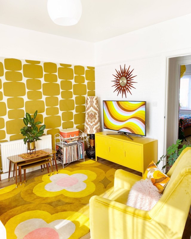 Ideje za uređenje doma: Dizajnerka opremila stan u stilu šezdesetih FOTO