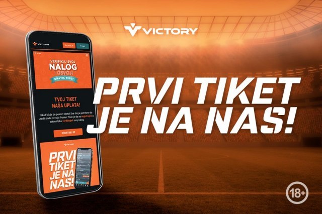 Spremi se za vikend: Odigraj besplatni tiket koji ti poklanja kladionica Victory