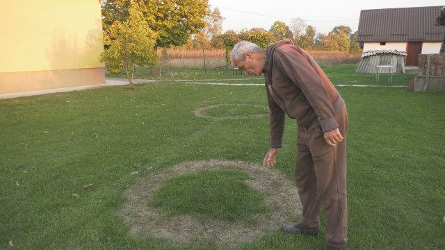 7 misterioznih krugova pojavilo se u selu kraj Èaèka: Trava skroz sagorela i svake godine ih je sve više FOTO