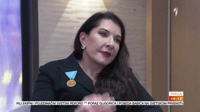"Nikad ništa dosad nisam dobila od Srbije" – Marina Abramović o odlikovanju od države VIDEO