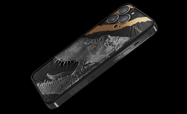 Predstavljen iPhone od $9.150 sa 80 miliona godina starim zubom T-Rexa FOTO