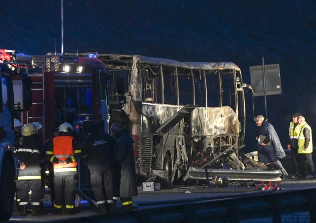 Izgoreo autobus sa turistima iz Makedonije, 46 poginulo: Meðu žrtvama i blizanci VIDEO/FOTO
