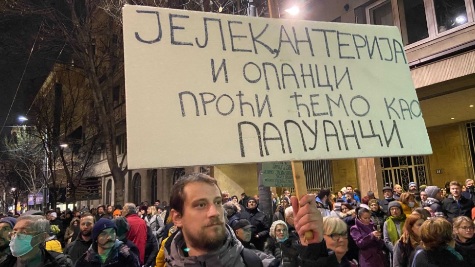 Srbija, protest i životna sredina: "Ako Srbija misli da ide napred, moraæe da stane"