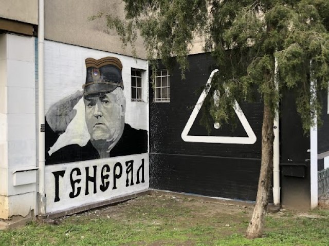 Uklonjen grafit posvećen Ratku Mladiću