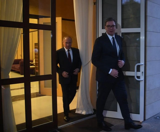 Putin dolazi u Srbiju; Vuèiæ: "Tri sata produktivnih i dobrih razgovora" VIDEO/FOTO