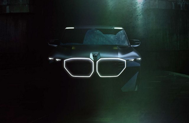 BMW XM koncept imaæe premijeru 29. novembra (Foto: BMW)
