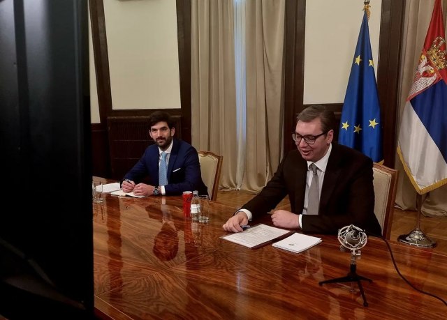 Vuèiæ razgovarao sa potpredsednikom Evropske komisije FOTO