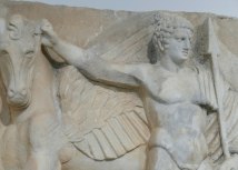 Statua Belerofonta i Pegaza u muzeju u Afrodiziji (Turska) / Foto: Shutterstock, steve estvanik
