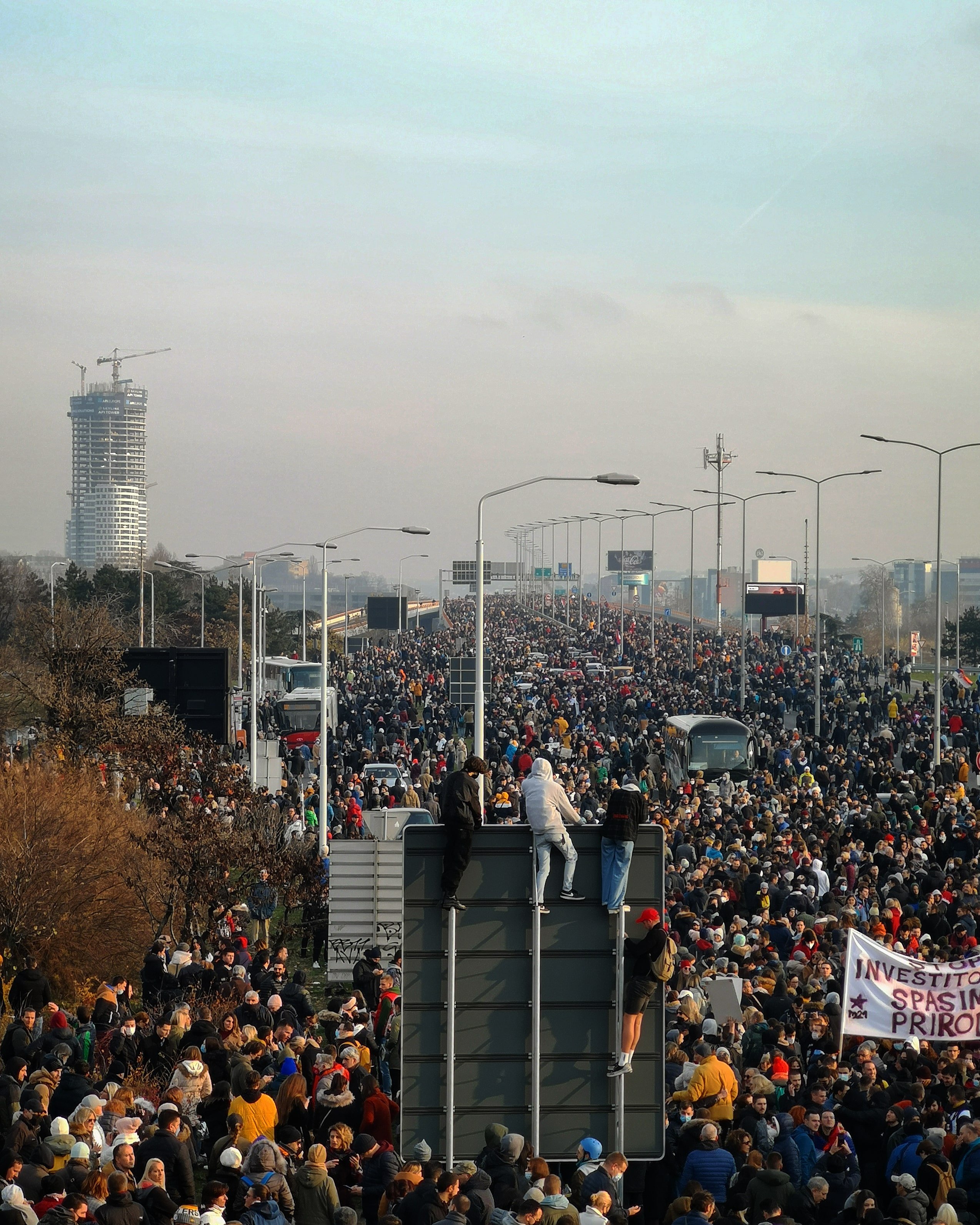 Protesti, Novak Ðokoviæ, ekologija: Kako je nastala fotografija koja je podeljena 45.000 puta