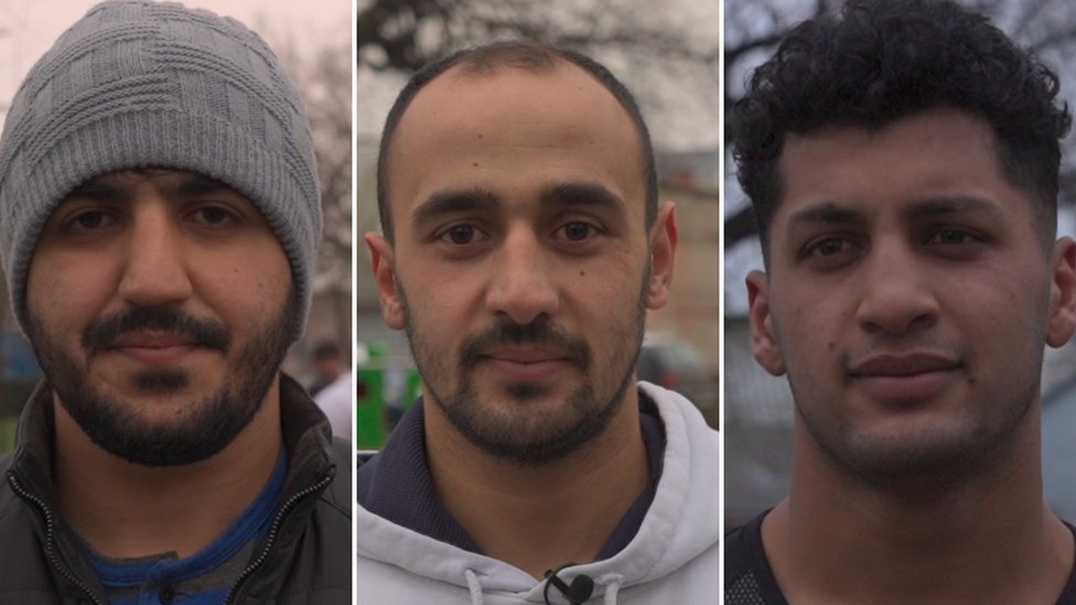 Hamadi, Azizi i Sulejmani - bokserski tim Avganistana/BBC