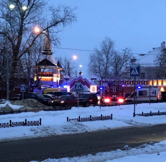 A bomb exploded in a monastery in Russia, children injured PHOTO