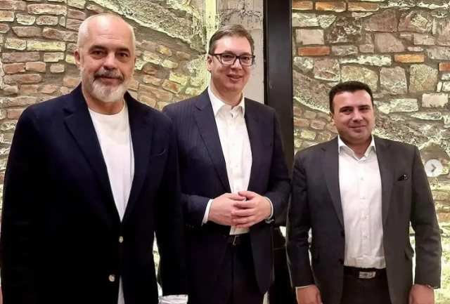Vuèiæ with Zaev and Rama; "We consider Open Balkans an exceptional initiative" PHOTO