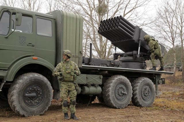 Serbia and Bosnia-Herzegovina "surrounded" by NATO