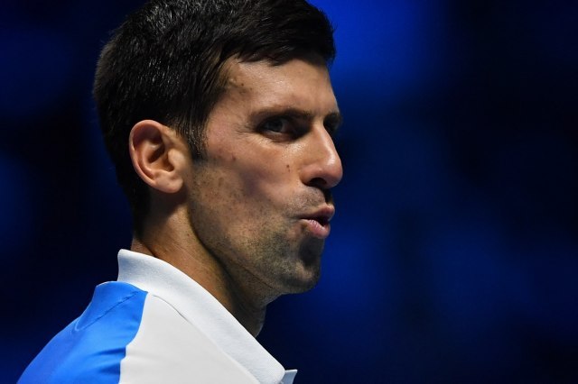 He's free! Novak sent message from Rod Laver Arena PHOTO!