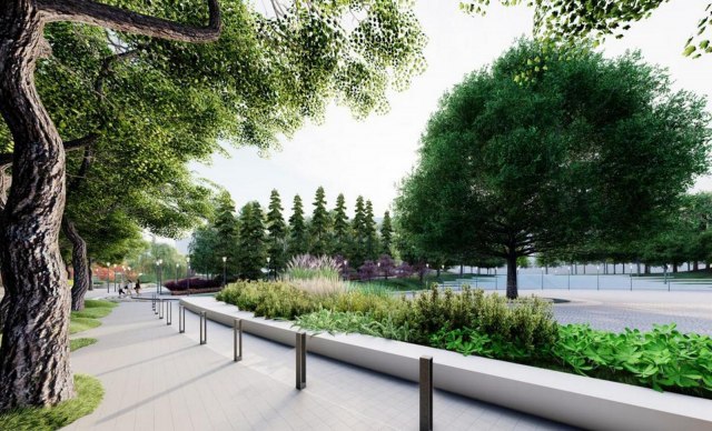 Kamene klupe, zelena brdašca, viseći ruzmarin... Kakav park dobija Beograd?