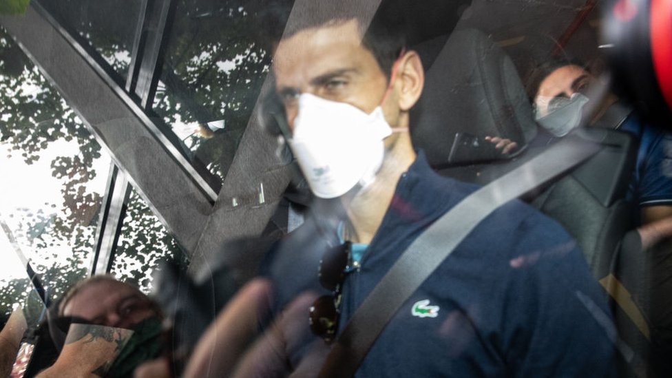 Novak Ðokoviæ deportovan je iz Australije uz obrazloženje da je &pretnja po javno zdravlje i poredak&/Getty Images
