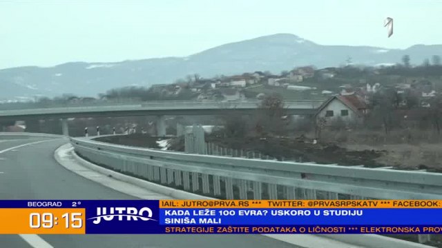 Ovako izgleda vožnja novom deonicom auto-puta: 