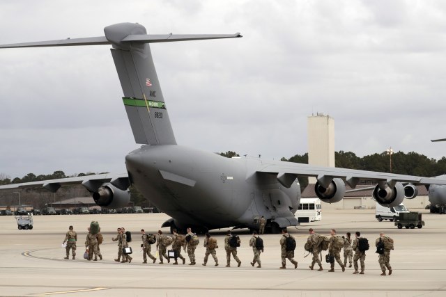 U.S. troops head to Eastern Europe PHOTO