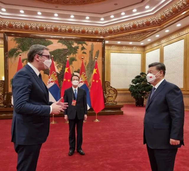 Vučić sa predsednikom Kine: 