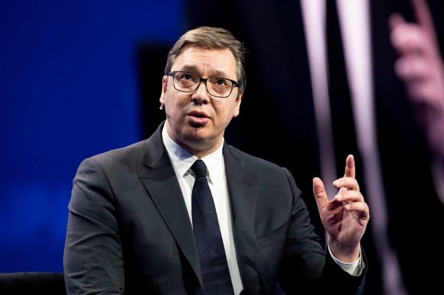 Vučić talked with the President of European Council: 