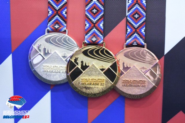 Ovo su medalje Svetskog dvoranskog prvenstva u atletici