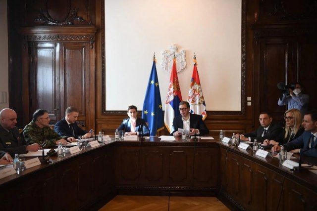 The session of the National Security Council has ended PHOTO