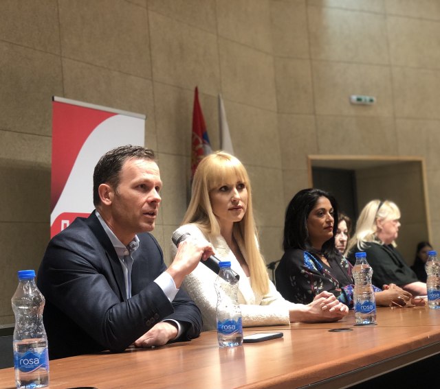 Siniša Mali u Zemunu: 