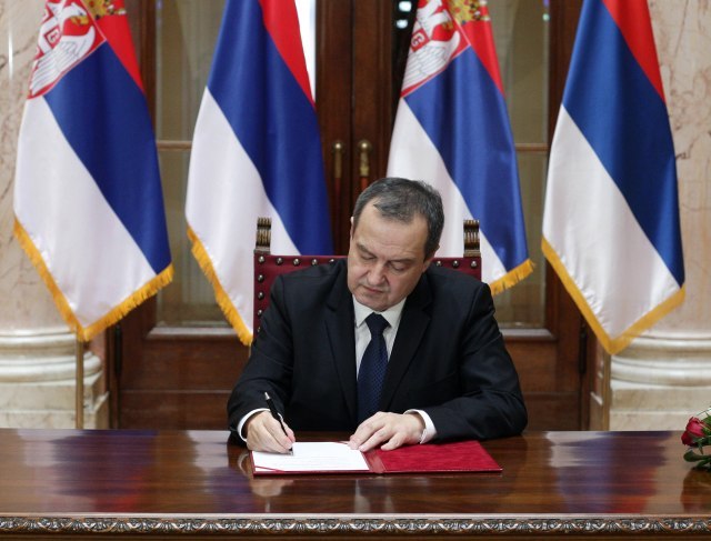 Serbian Parliament Speaker, Ivica Dacic, called presidential elections VIDEO