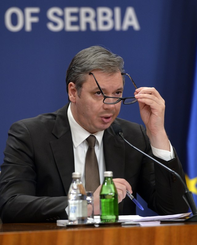 Vučić: Oni hoće da nas uvuku u ratne sukobe; 