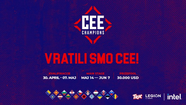 Najavljen novi CEE CS:GO šampionat sa nagradnim fondom od 30.000$!