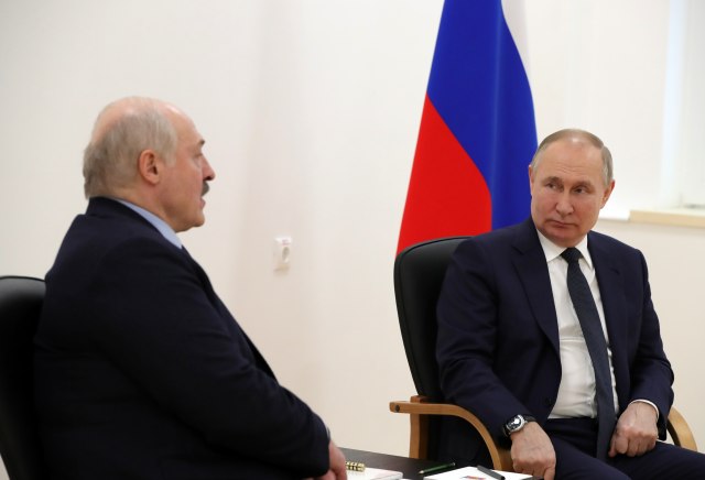 Razgovarali Putin i Lukašenko