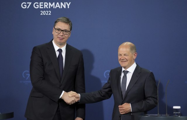 Vuèiæ in Berlin: "Scholz told me that EU future of Serbia is not a mirage" VIDEO