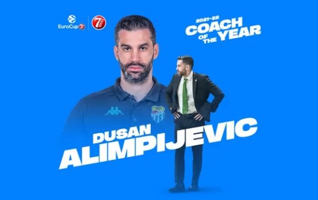 Alimpijević trener godine u Evrokupu!