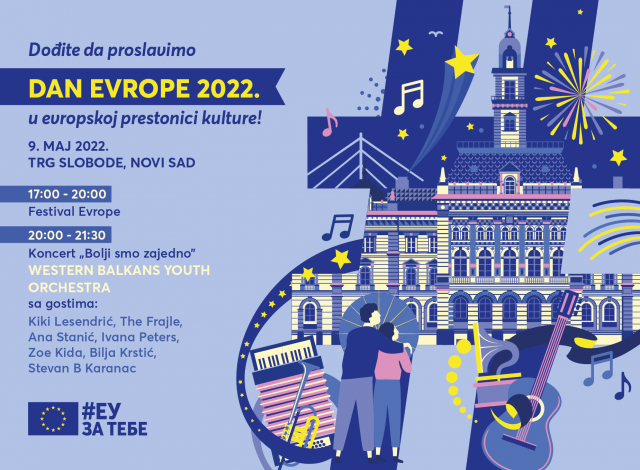 Dan Evrope u Novom Sadu: "Bolji smo zajedno"