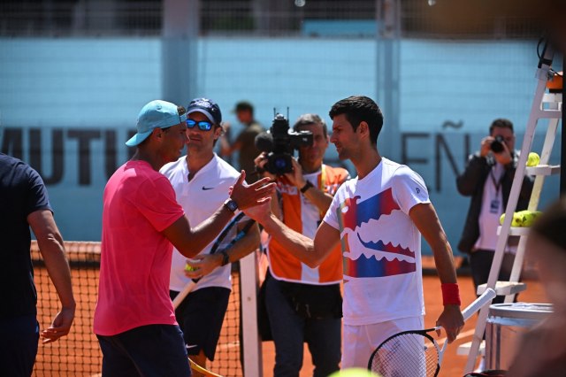 Susret Novaka i Rafe u Rimu FOTO