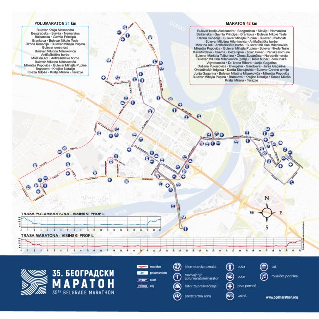 Evo kako će raditi gradski prevoz za vreme Beogradskog maratona
