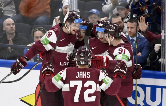 Pobede hokejaša Kanade i Letonije na SP
