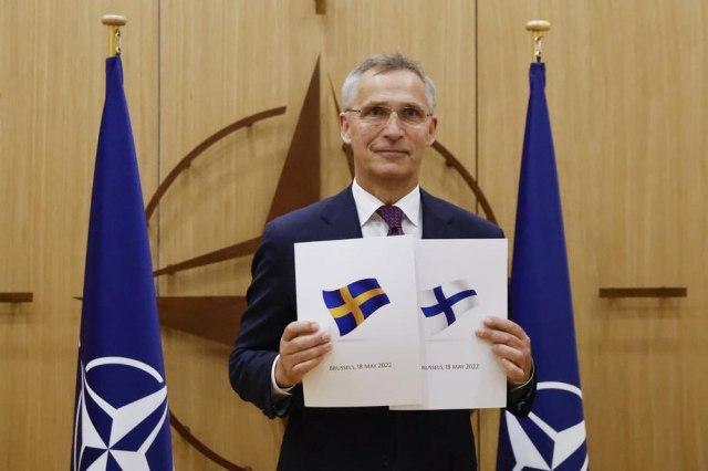 Finland and Sweden formally asked to join NATO