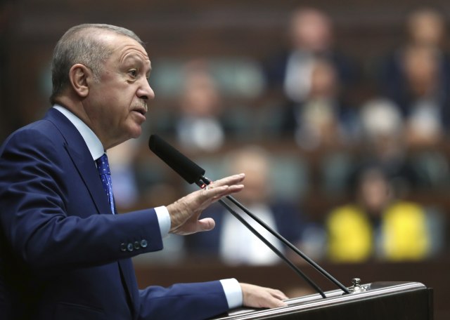 Tanjug/Turkish Presidency via AP Photo