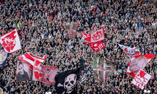 Navijači Zvezde i Partizana se sukobili pred finale Kupa VIDEO