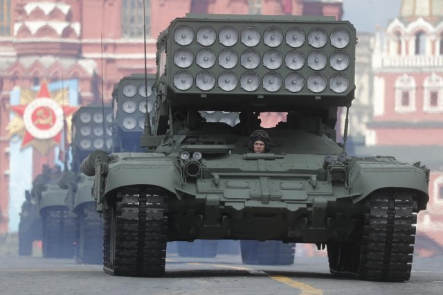 Rusi prete teškim naoružanjem: Četiri 