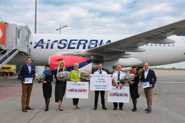 Počeli letovi Er Srbije do Bolonje i Nirnberga
