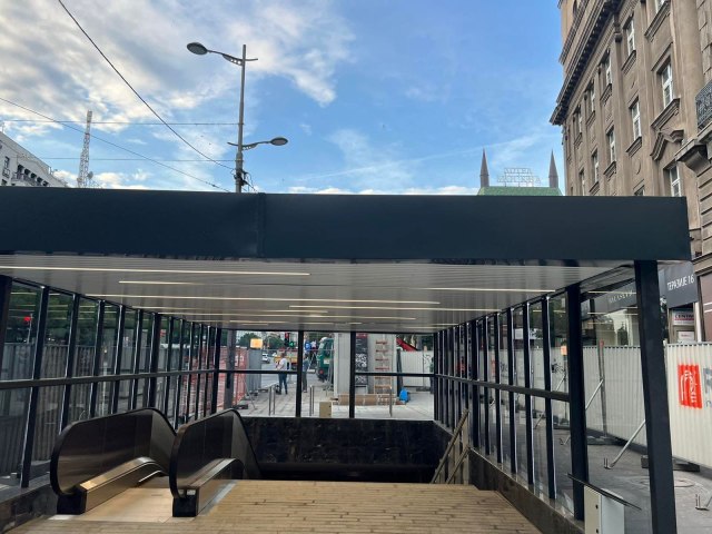 Završen podzemni prolaz kod hotela Balkan: "Biæe 'kao u apoteci'" FOTO