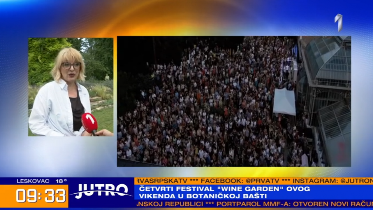 Preko 600 vina za degustaciju Wine Garden u Botaničkoj bašti