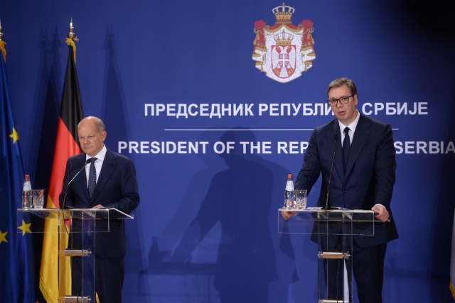 Vuèiæ i Šolc o dijalogu sa Prištinom: "Prvi put smo danas èuli da se traži priznanje"