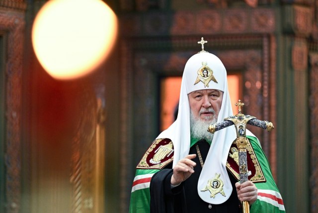 Ruski patrijarh: "Klanjamo se pred vama"