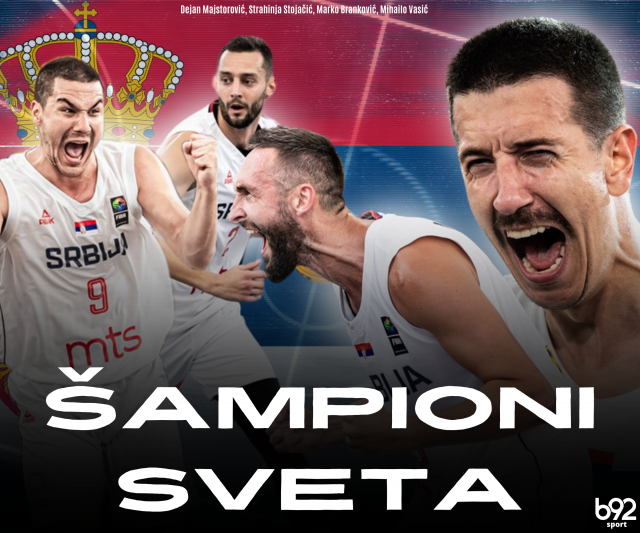 Invincible Serbia on top of the world!