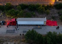 Kamion u kojem su pronaðena tela/Getty Images